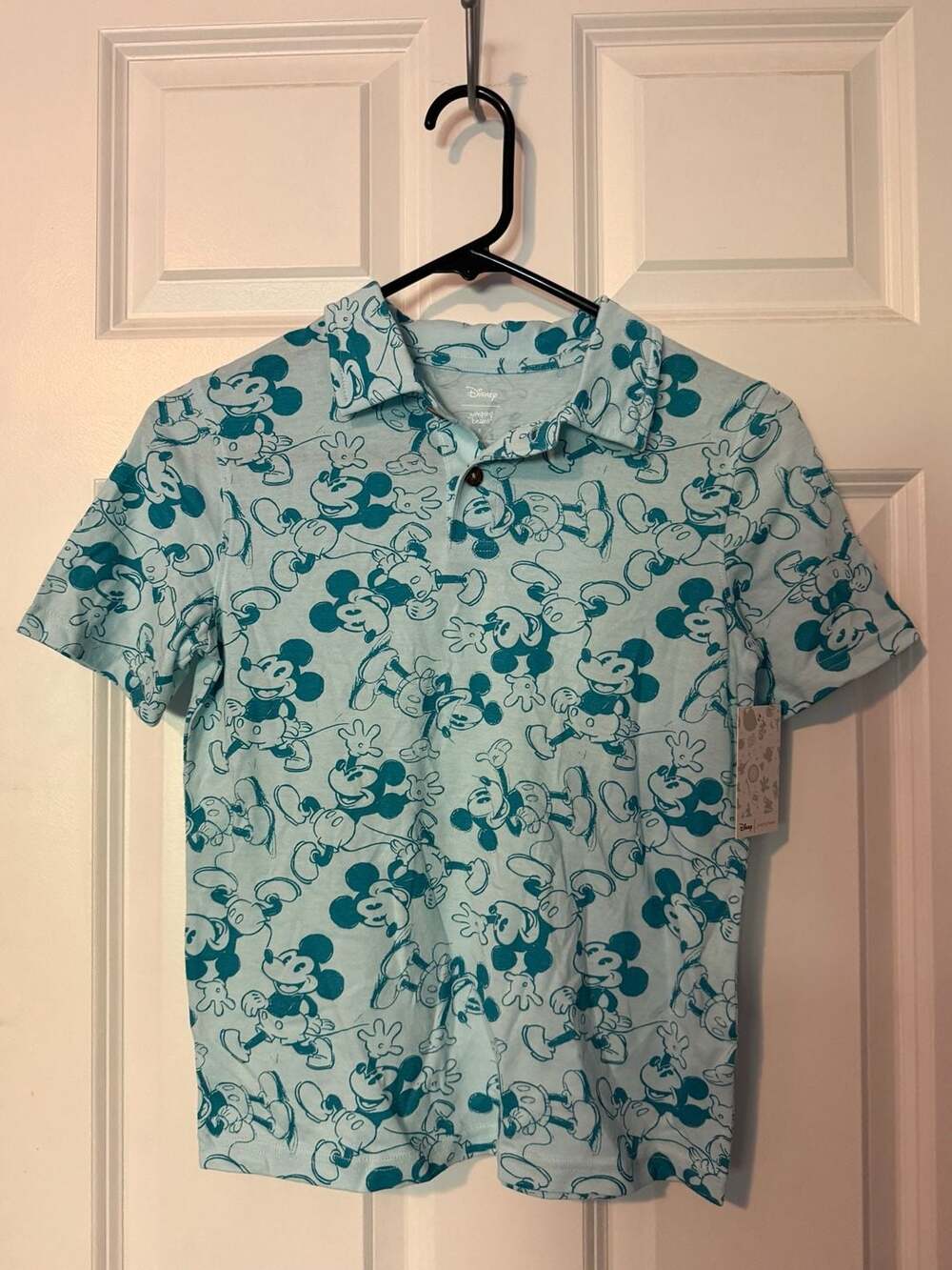 NWTDisney Jumping Beans Mickey Mouse Boys Polo Shirt Size 8
